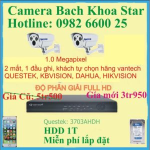 Camera gia đình 2 mắt