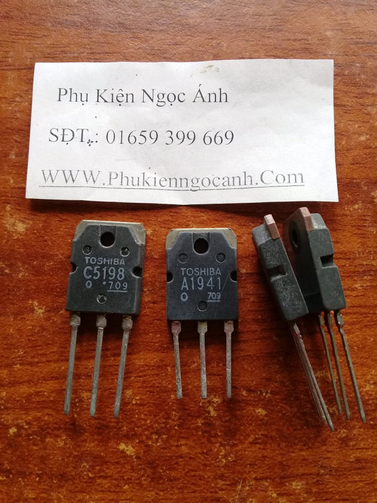 Cặp sò Transistor C5198 A1941 Toshiba,Sò C5198,Sò A1941333