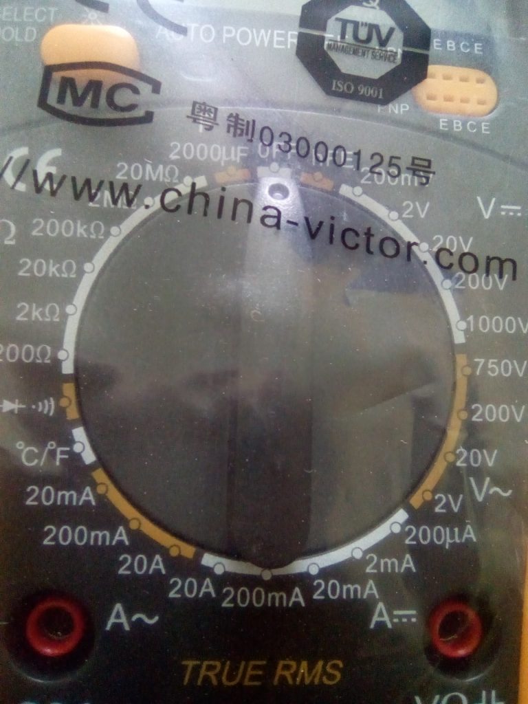 Đồng hồ vạn năng Victor VC890C+,Đồng hồ Victor VC890C+