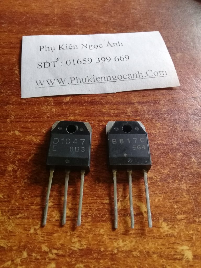 D1047 B817 cặp sò Transistor tháo máy 2SD1047 2SB817 giá 13kcặp