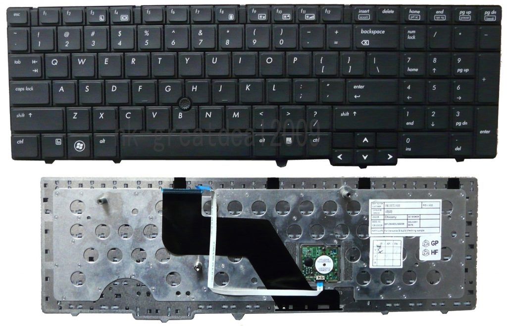 Bàn Phím Keyboard Laptop HP Pavillion DV6 DV6-1000