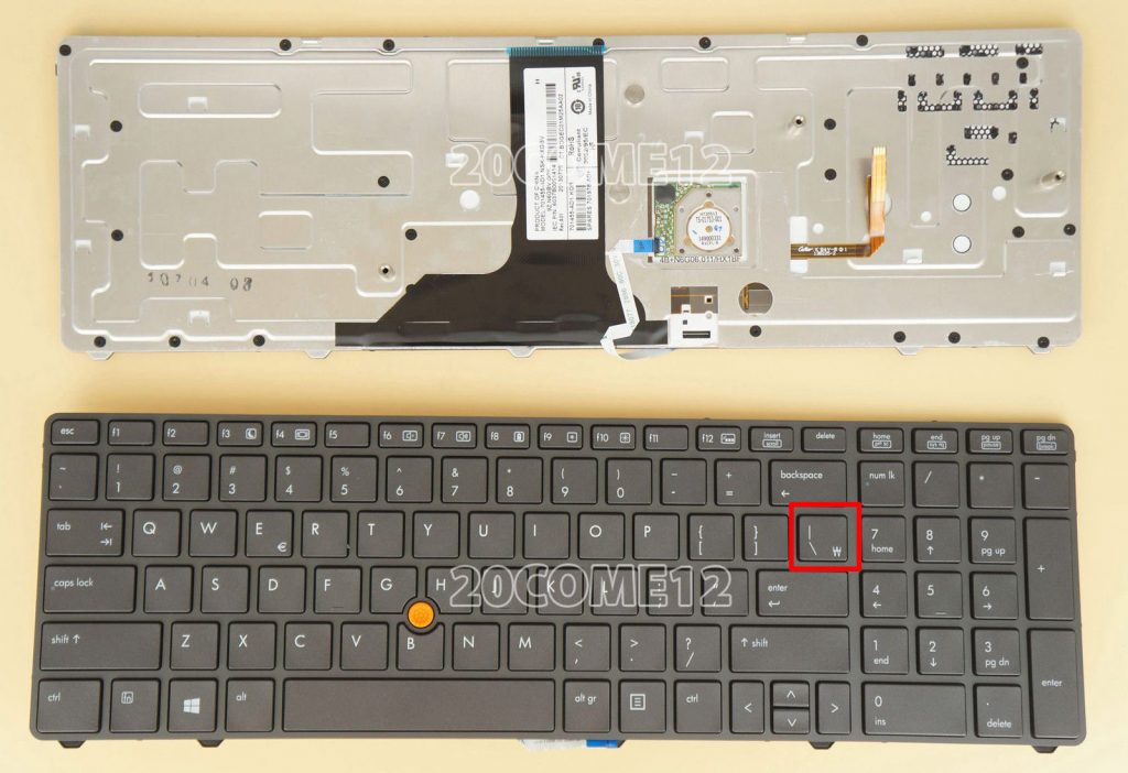 Bàn Phím Laptop HP EliteBook 8750W 8750P 8750