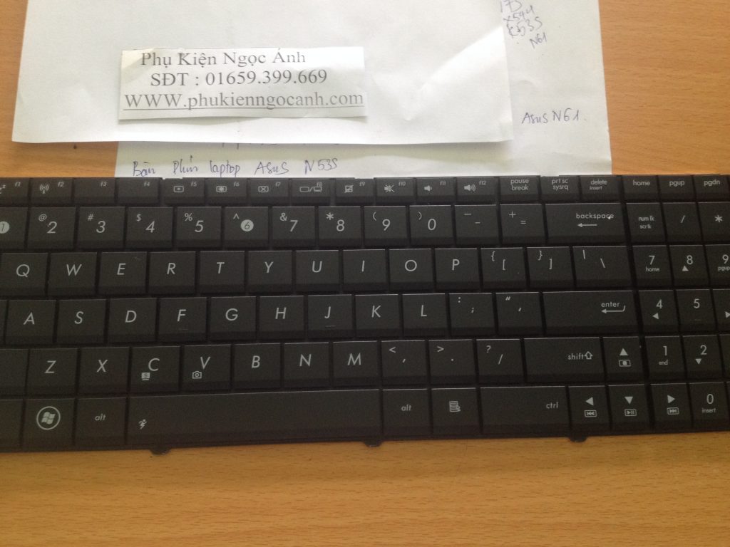 Bàn Phím Laptop Asus N53 N53Jn N53Jq N53S N53SM N53SN N53SV