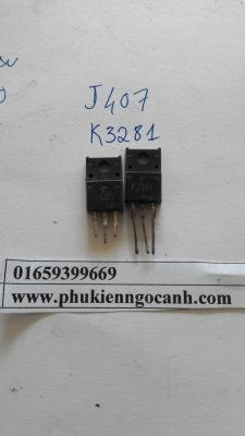 J407 K2381,cặp sò transistor 2SK2381 2SJ407 tháo máy