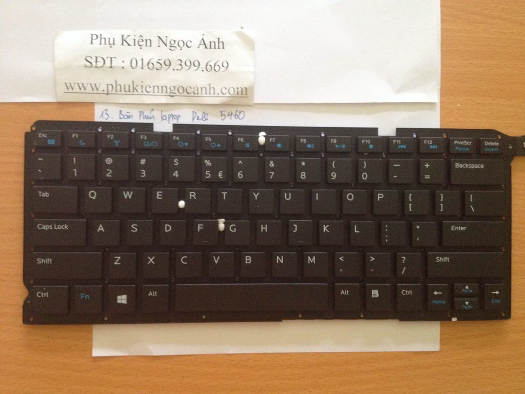 Bàn phím Laptop Dell 5460,Keyboard Laptop Dell 5460