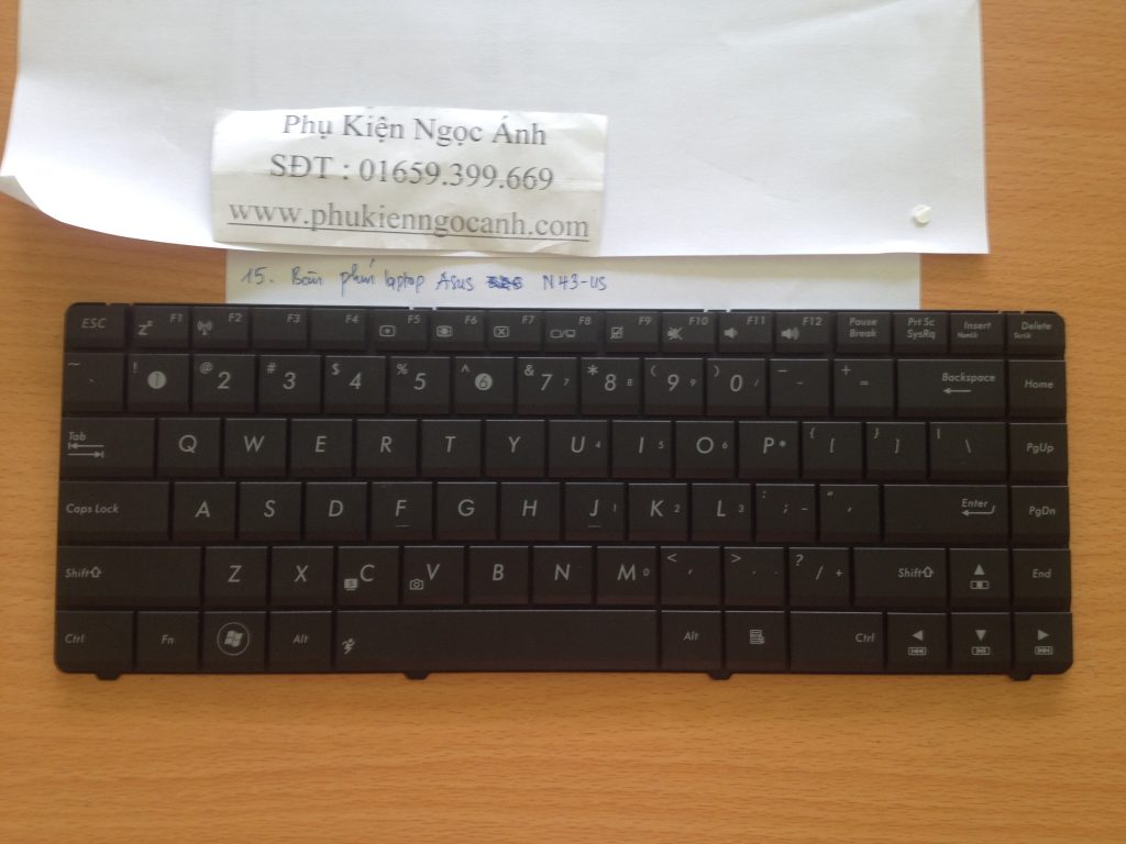 Bàn phím laptop Asus N43-US,Keyboard laptop Asus N43-US