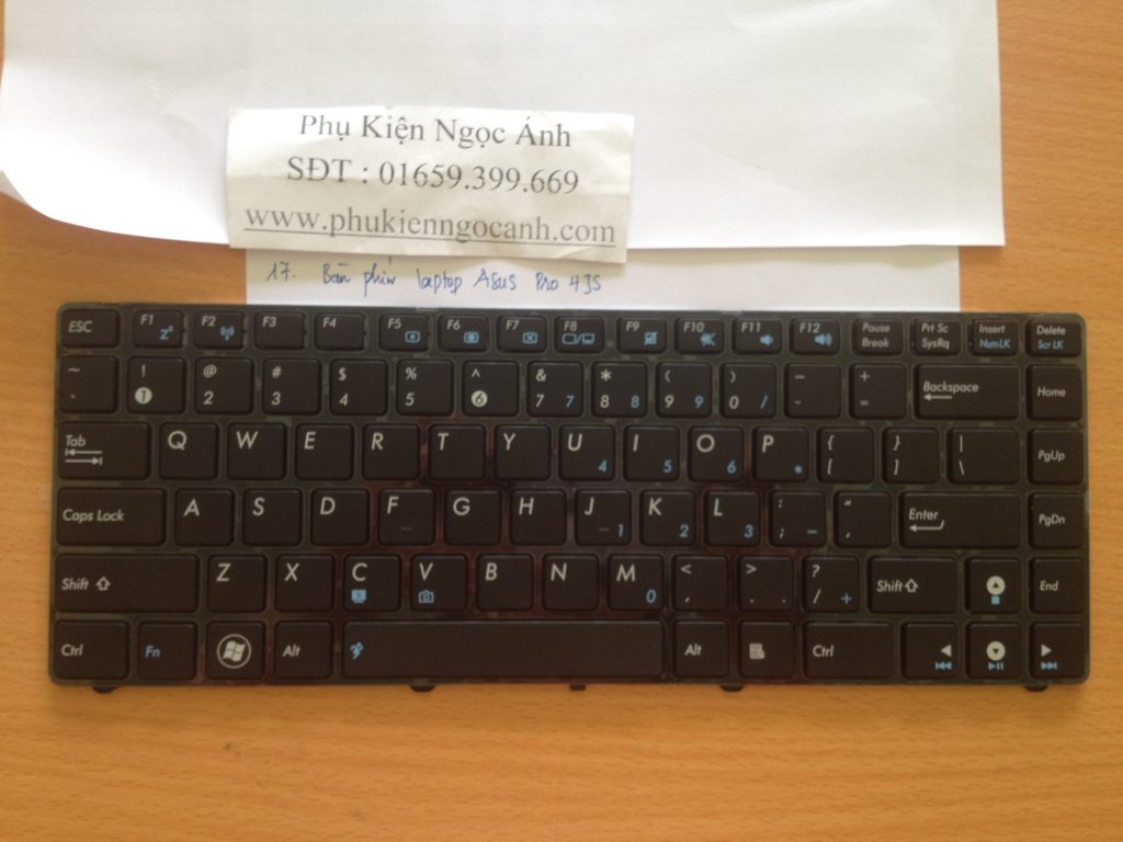 Bàn phím laptop Asus Pro 4JS,Keyboard laptop Asus Pro 4JS