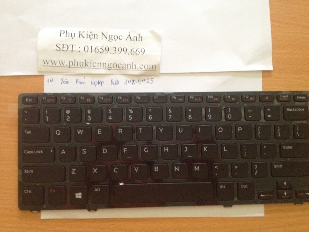 Bàn phím laptop Dell 14Z-5423,Keyboard laptop Dell 14Z-5423