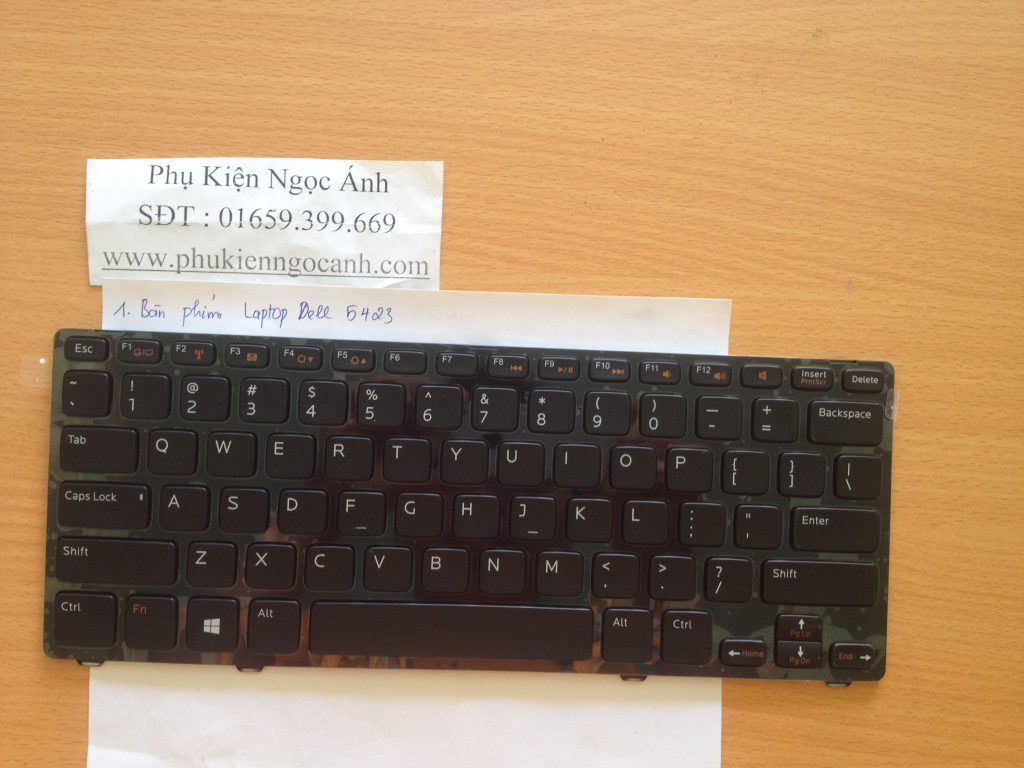 Bàn phím laptop Dell 5423,Keyboard laptop Dell 5423