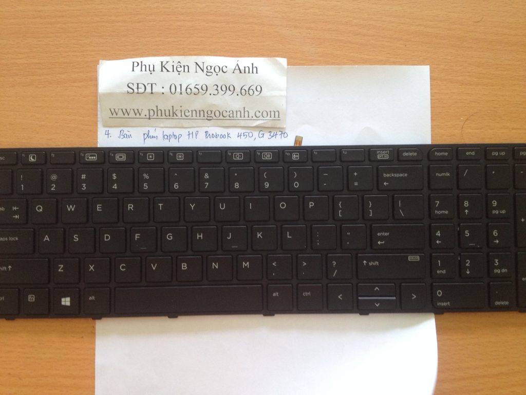 Bàn phím laptop HP Probook 450,Bàn phím laptop HP G3470
