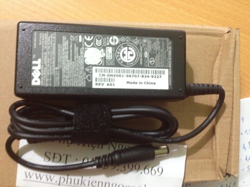 Bán Sạc laptop Dell 19,5V-3,34A-7,5mm5,0mm,Adapter Dell 19,5V-3,34A