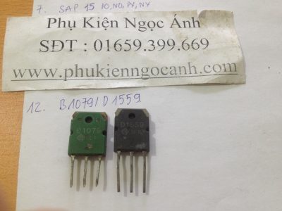 cặp sò transistor B1079 D1559 hàng tháo máy nguyên gốc