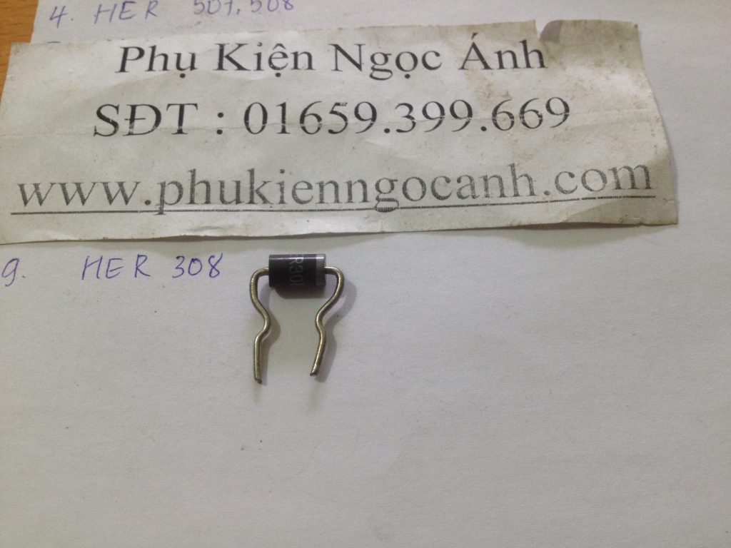 diode her308,HER308 Diode xung 3A 1000V hàng mới