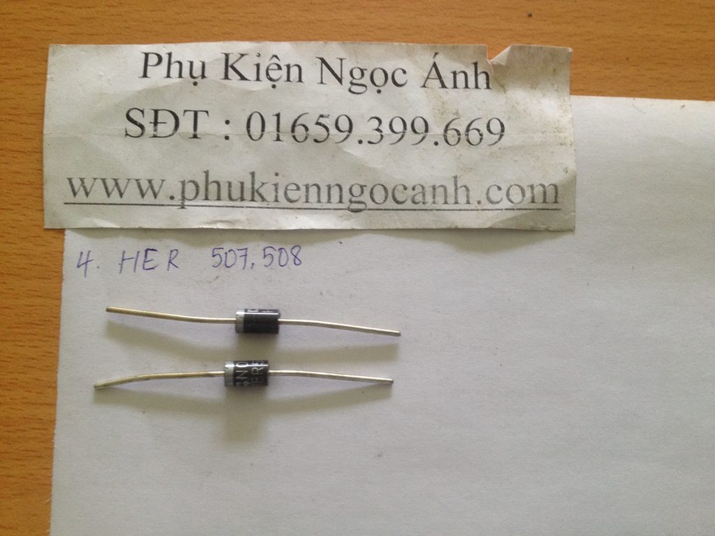 HER507 ,HER508 diode hàng mới đảm bảo chất lượng