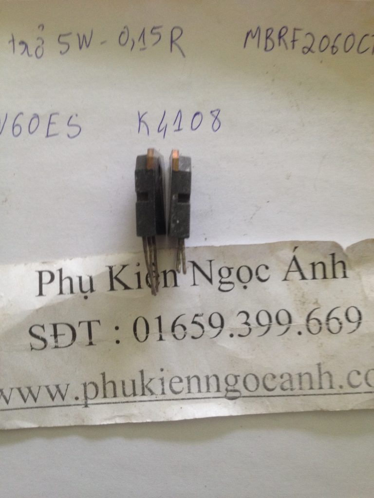 Mosfet K4108, 2SK4108 kênh N 500V 20A TO-3P hàng tháo máy Zin 100