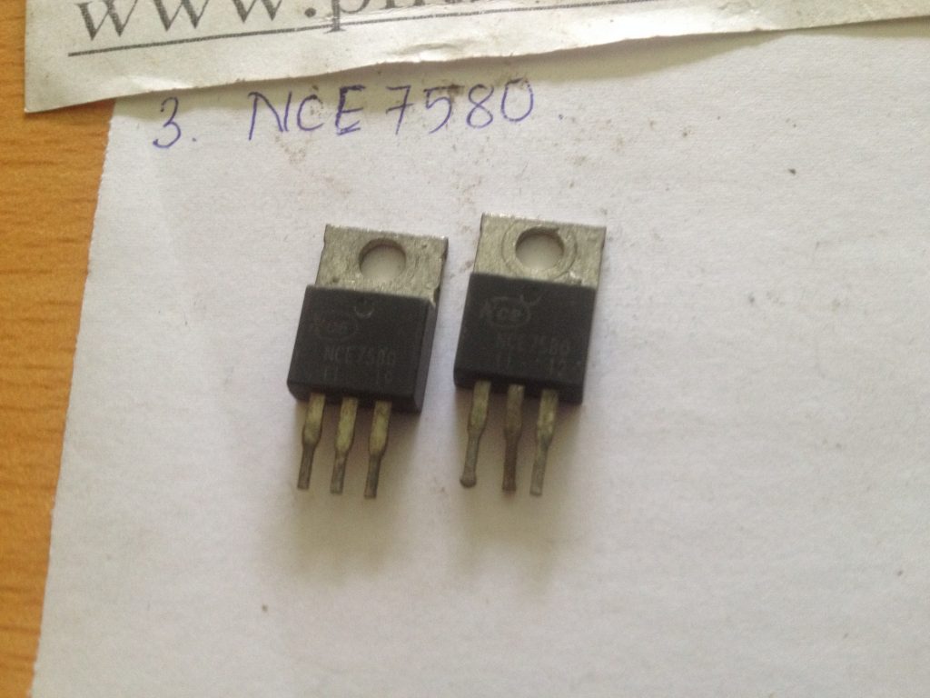 Sò transistor NCE7580 75A-80V tháo máy nguyên gốc chất lượng tốt