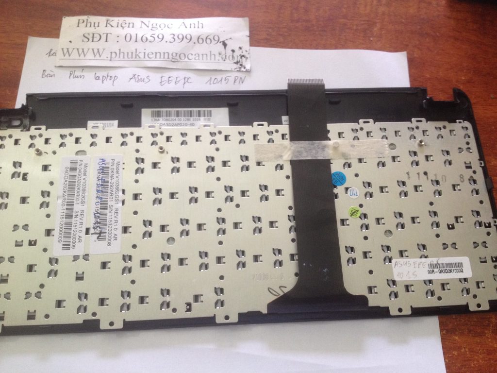 Bàn phím Asus EEPC 1015PN,Keyboard laptop Asus EEPC 1015PN