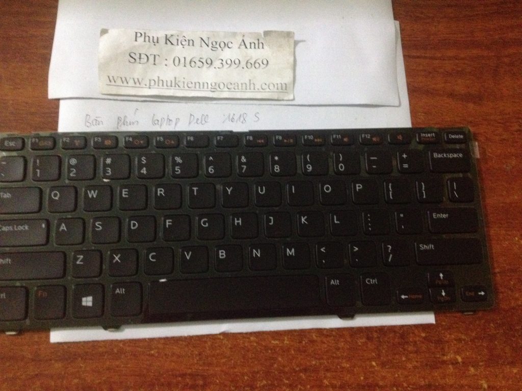 Bàn phím laptop Dell 1618S,Keyboard laptop Dell 1618S