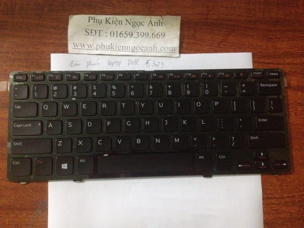 Bàn phím laptop Dell 5323,Keyboard laptop Dell 5323