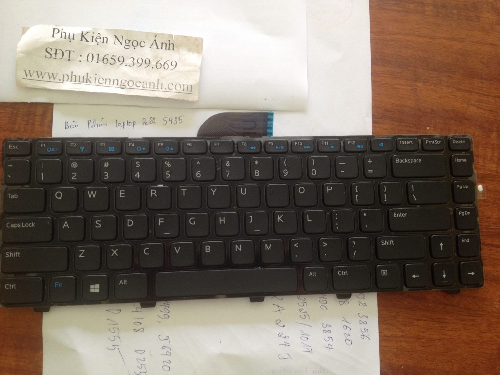 Bàn phím laptop Dell 5435,Keyboard laptop Dell 5435