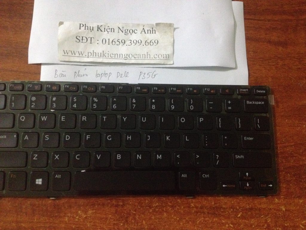 Bàn phím laptop Dell P35G,Keyboard laptop Dell P35G