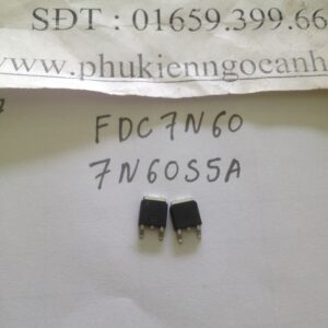 Sò transistor dán FDC7N60 7N60S5A hàng mới chất lượng tốt