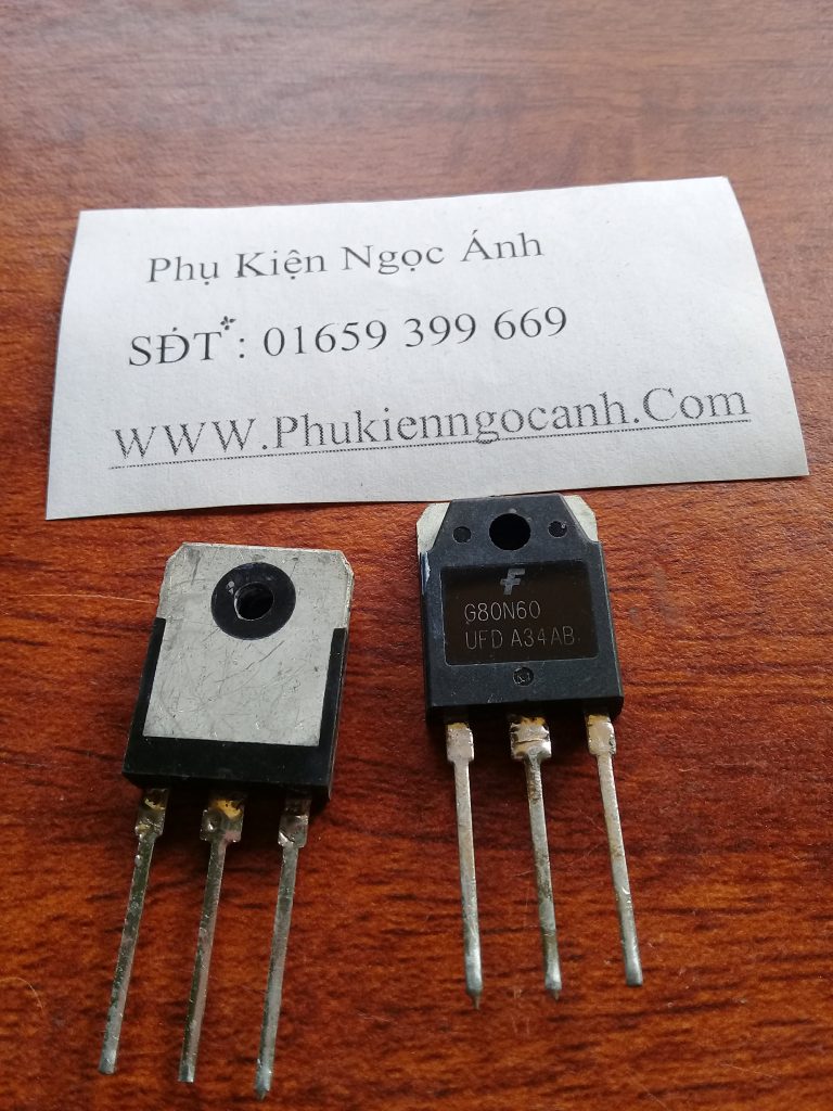 Sò IGBT G80N60 G80N60UFD G80N60UFD TO-247 hàng tháo máy 111