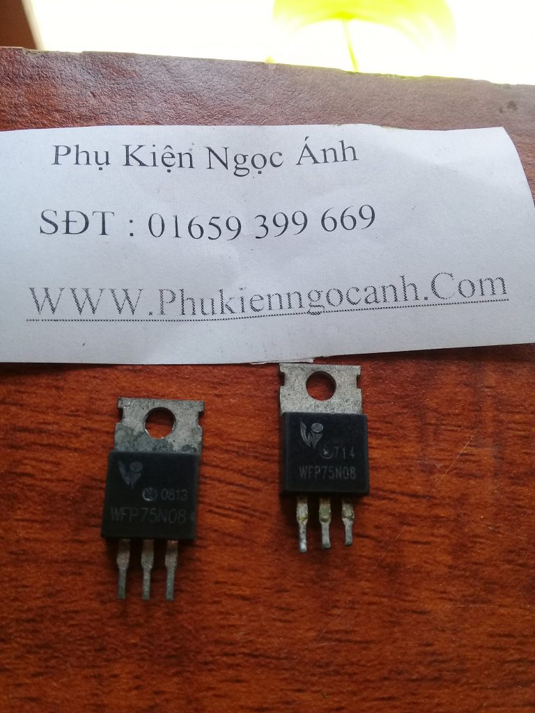 75N08 , WFP75N08 MOSFET bóc máy nguyên gốc N-CH 75A 80V