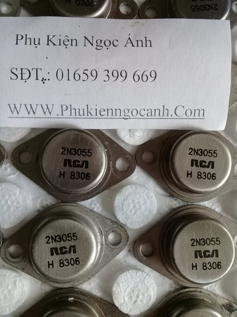 2N3055 RCA màu trắng bóc máy của mỹ Giá 25k/cái
