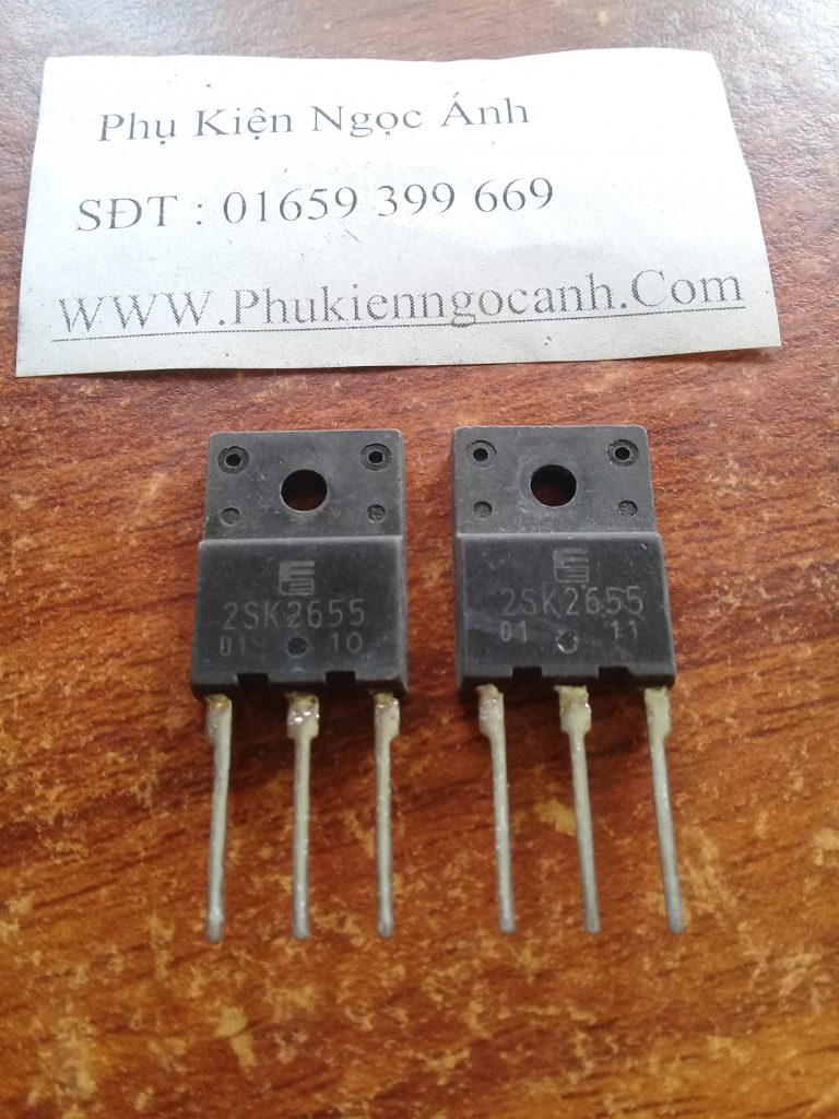 2SK2655 K2655 mosfet 8A 900V bóc máy chất lượng cao giá 11k/cái
