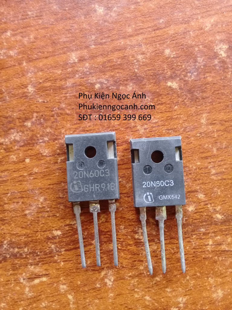 20N60C3 bản to 20A 600V  bóc máy chất lượng Giá 15k/cái