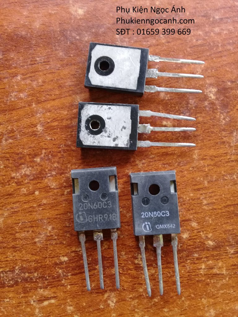 20N60C3 Hàng cũ tháo máy chất lượng Giá 15kcái2