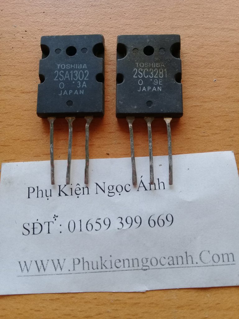 Cặp sò A1302 C3281 màu đen hàng tháo máy Giá 22k /cặp