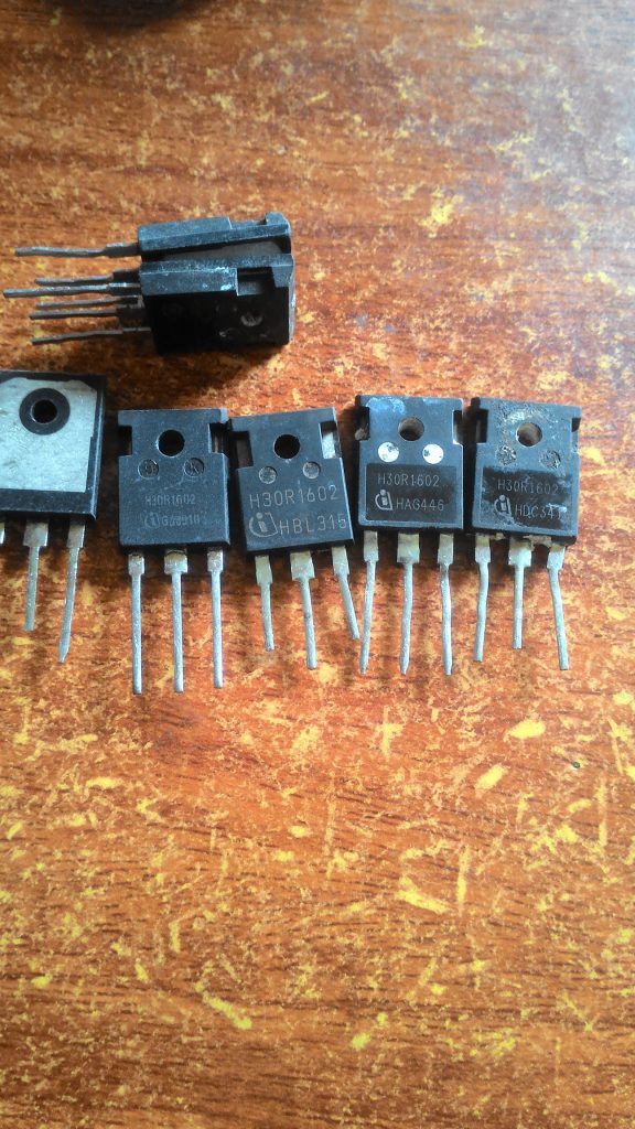 H30R1602,Sò bếp từ H30R1602 IGBT 30A 1600V TO-247 tháo máy zin