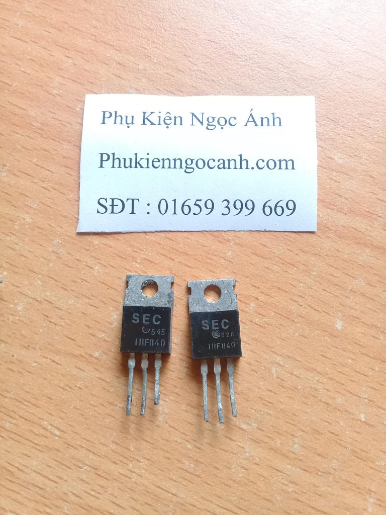IRF840 MOSFET 8A 500V bóc máy chất lượng cao Giá 4k/cái