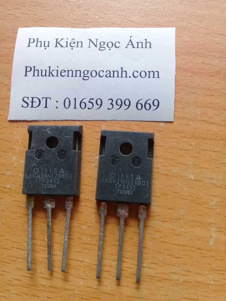 IXGH20N120 IGBT 1200V 40A TO-247 bóc máy chất lượng Giá 14k/cái