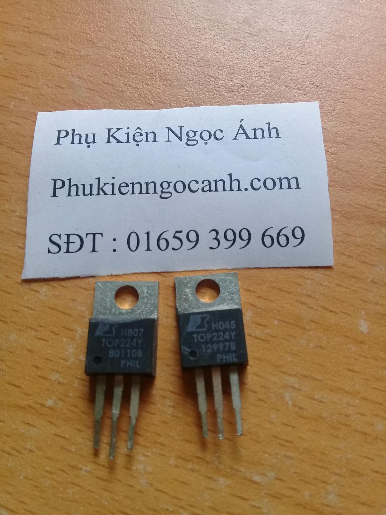 TOP224Y IC đóng ngắt dòng điện 45/75W TO220y Chất lượng Giá 5k/cái