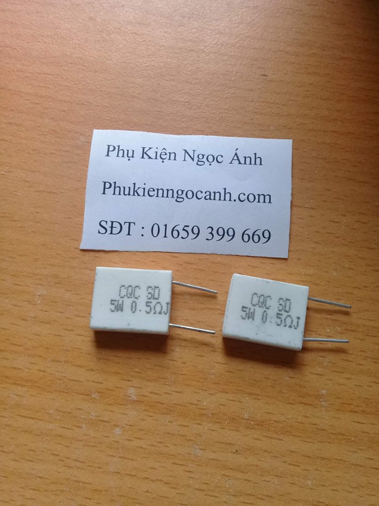 Trở xứ đứng 5w0,5R Hàng mới chất lượng Giá 2k/cái