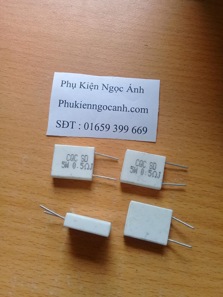 Trở xứ đứng 5w0,5R Hàng mới chất lượng Giá 2kcái2
