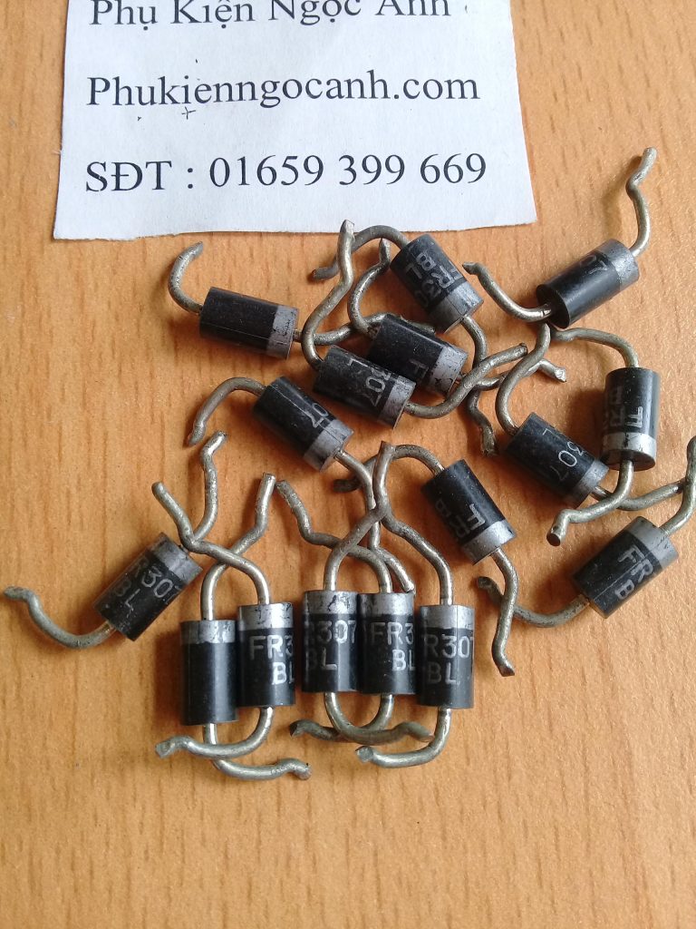 FR307 3A 1000V Điốt Chỉnh Lưu  cam kết chất lượng Giá 2k/cái
