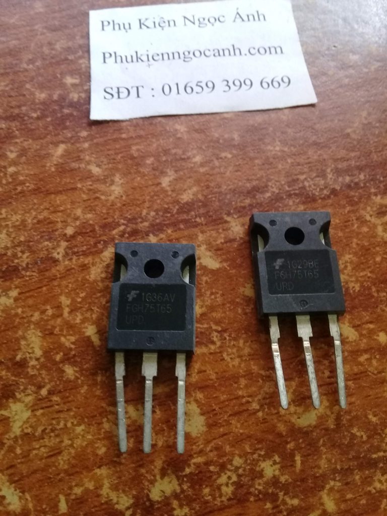 FGH75T65 igbt 75A 650V bóc máy chất lượng cao