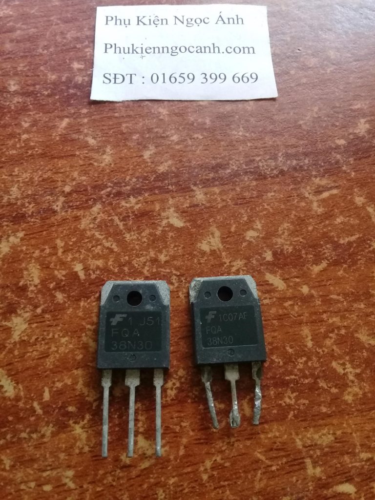 FQA38N30, 38N30 hàng bóc máy Mosfet kênh N 38.4A 300V TO-3P