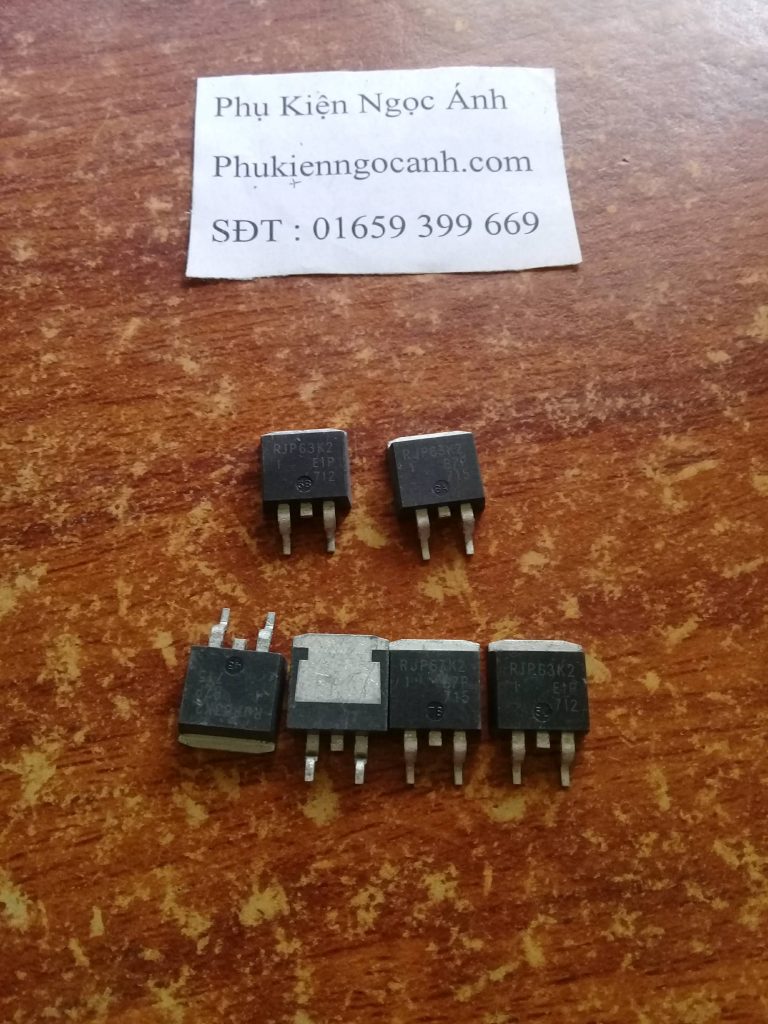 RJP63K2 dán igbt loại dán cũ tháo máy chất lượng Giá 7k/cái