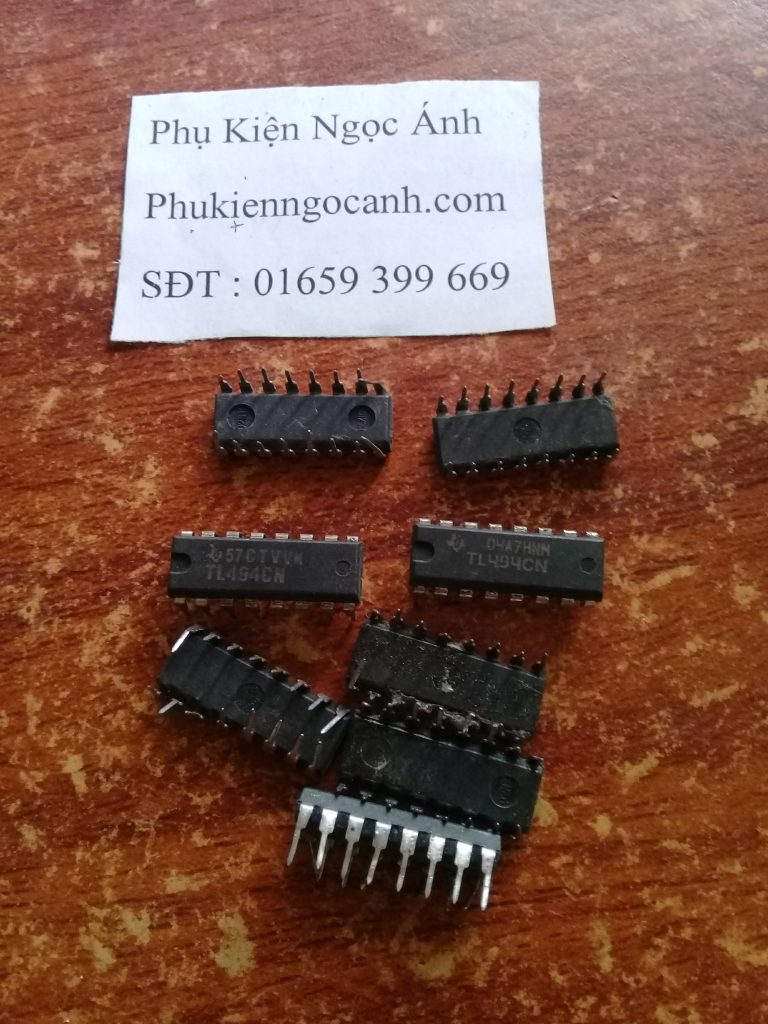 TL494CN Hàng Cũ tháo máy cam kết sống 100%,Giá 5kcái1