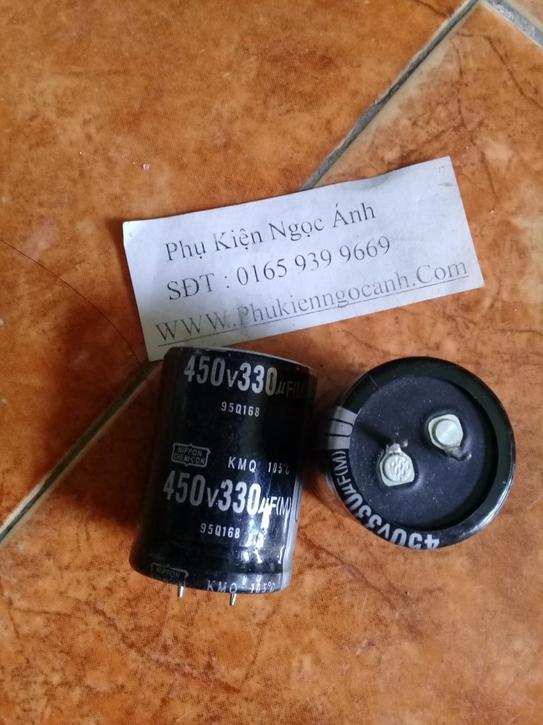 Tụ 450V330uf hàng mới chất lượng cao giá 14kcái1