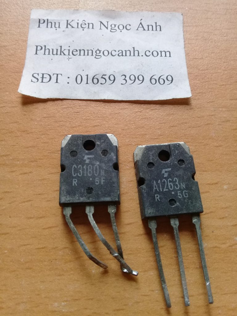Cặp Sò A1263 C3180 Hàng cũ tháo máy chất lượng cao Giá 20k/cặp