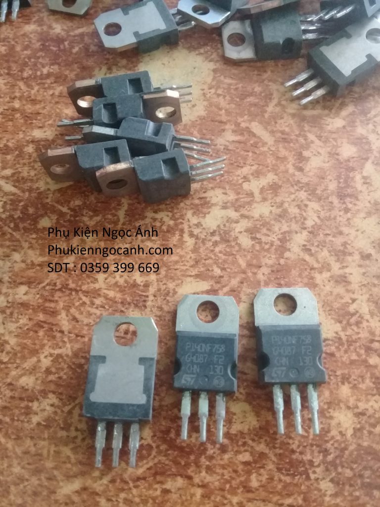 P140NF75 mosfet tháo máy kênh N 75V 120A 310W 6.5mΩ