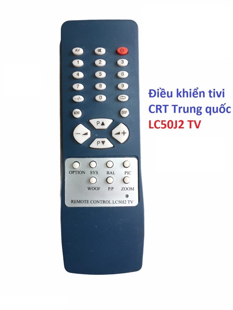 Điều khiển tivi LC50J2 TV trung quốc CRT đời cổ đa năng giá 17K