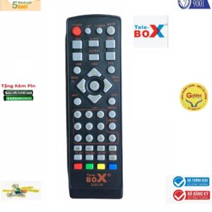 Điều khiển đầu thu Telebox giá 15k , remote đầu truyền hình Telebox