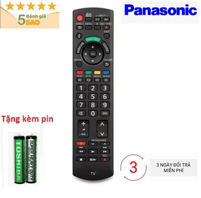Điều khiển tivi Panasonic RM-D920 giá 80k loại tốt zin theo máy